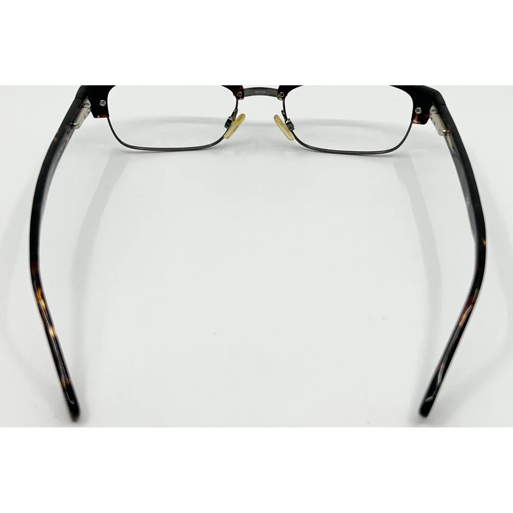 Vanni Eyeglasses Mens Brown Tortoise Shell Clubmaster VN0107 53-19-140